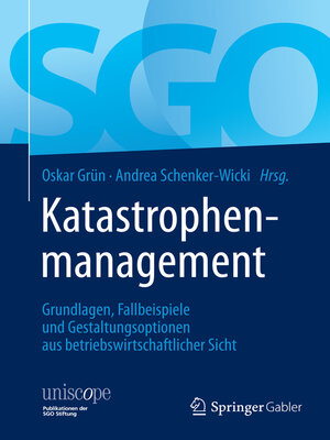 cover image of Katastrophenmanagement